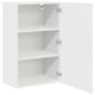 Preview: Küchenhängeschrank mit Regal Weiß 50 x 31 x 80 cm Holzwerkstoff