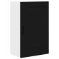 Preview: Küchenhängeschrank Schwarz 50 x 31 x 80 cm Holzwerkstoff