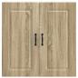 Preview: Küchenhängeschrank Sonoma-Eiche 80 x 31 x 80 cm Holzwerkstoff