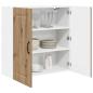 Preview: Küchenhängeschrank Artisan-Eiche 80 x 31 x 80 cm Holzwerkstoff