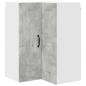 Preview: Küchenhängeschrank Beton Grau 57 x 57 x 80 cm Holzwerkstoff