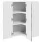 Preview: Küchenhängeschrank Beton Grau 57 x 57 x 80 cm Holzwerkstoff