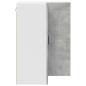 Preview: Küchenhängeschrank Beton Grau 57 x 57 x 80 cm Holzwerkstoff