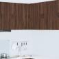 Preview: ARDEBO.de - Küchenhängeschrank mit Regal Braun Eichen-Optik 57 x 57 x 80 cm