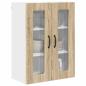 Preview: Küchenhängeschrank Sonoma-Eiche 60 x 31 x 80 cm Holzwerkstoff