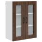 Preview: Geschirrspülerfront Kalmar Braun Eichen-Optik 60 x 31 x 80 cm