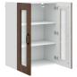 Preview: Geschirrspülerfront Kalmar Braun Eichen-Optik 60 x 31 x 80 cm