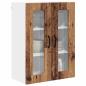 Preview: Küchenhängeschrank Altholz 60 x 31 x 80 cm Holzwerkstoff