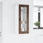 Preview: Küchenhängeschrank mit Tür Braun Eichen-Optik 40 x 31 x 100 cm