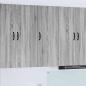 Preview: ARDEBO.de - Küchenhängeschrank Graues Sonoma 40 x 31 x 100 cm Holzwerkstoff