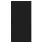 Preview: Küchenhängeschrank Schwarz 50 x 31 x 100 cm Holzwerkstoff