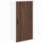 Preview: Küchenhängeschrank mit Tür Braun Eichen-Optik 50 x 31 x 100 cm