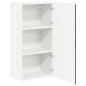 Preview: Küchenhängeschrank mit Tür Braun Eichen-Optik 50 x 31 x 100 cm
