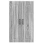 Preview: Küchenhängeschrank Graues Sonoma 60 x 31 x 100 cm Holzwerkstoff