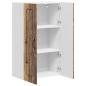 Preview: ARDEBO.de - Küchenhängeschrank Altholz 60 x 31 x 100 cm Holzwerkstoff