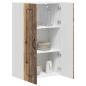 Preview: Küchenhängeschrank Altholz 60 x 31 x 100 cm Holzwerkstoff
