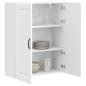 Preview: Küchenhängeschrank mit Tür Weiß 80 x 31 x 100 cm Holzwerkstoff