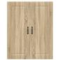 Preview: Küchenhängeschrank Sonoma-Eiche 80 x 31 x 100 cm Holzwerkstoff
