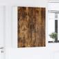 Preview: Küchenhängeschrank mit Regal Geräucherte Eiche 80 x 31 x 100 cm