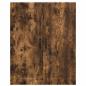 Preview: Küchenhängeschrank mit Regal Geräucherte Eiche 80 x 31 x 100 cm
