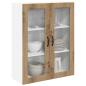 Preview: Küchenhängeschrank Artisan-Eiche 80 x 31 x 100 cm Holzwerkstoff