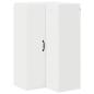 Preview: Küchenhängeschrank mit Tür Weiß 57 x 57 x 100 cm Holzwerkstoff