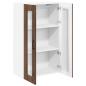Preview: Küchenhängeschrank mit Tür Braun Eichen-Optik 60 x 31 x 100 cm