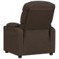 Preview: Relaxsessel Dunkelbraun Stoff
