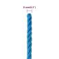 Preview: Arbeitsseil Blau 8 mm 25 m Polypropylen