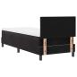 Preview: Boxspringbett mit Kopfteil Schwarz 80 x 200 cm Samt