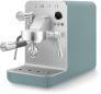 Preview: Smeg EMC02EGMEU Espresso-Kaffeemaschine Minipro, 1700 W, Dreifacher Thermoblock, LCD-Display, Timer Bezugszeit, Siebträger Ø58 mm, Emerald Green