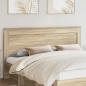 Preview: ARDEBO.de - Kopfteil mit Kopfteil Sonoma-Eiche 200 cm Holzwerkstoff