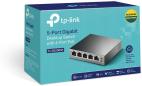 Preview: TP-Link 5-Port-10/100/1000Mbit/s-Desktop-Switch mit 4 PoE-Ports (TL-SG1005P)