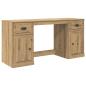 Preview: Schreibtisch mit Schrank Artisan-Eiche 154,5 x 50 x 75 cm