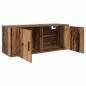 Preview: Wand-TV-Schrank Set 3 pcs Altholz 100 x 34,5 x 40 cm
