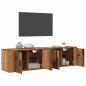 Preview: Wand-TV-Schrank Set 2 pcs Altholz 80 x 34,5 x 40 cm