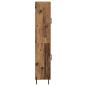 Preview: Hochboard Wandmontiert Altholz 69,5 x 34 x 180 cm Holzwerkstoff