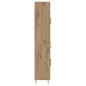 Preview: Hochboard Artisan-Eiche 69,5 x 34 x 180 cm Holzwerkstoff