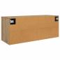 Preview: Wandmontiertes TV-Regal Artisan-Eiche 100 x 34,5 x 40 cm