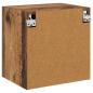 Preview: TV-Wandregal Wandmontiert Altholz 40,5x30x40cm Holzwerkstoff