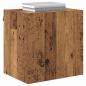 Preview: TV-Wandregal Wandmontiert Altholz 40,5x30x40cm Holzwerkstoff