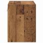 Preview: TV-Wandregal Wandmontiert Altholz 40,5x30x40cm Holzwerkstoff