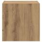 Preview: TV-Wandregale 2 pcs Artisan-Eiche 40,5x30x40cm Holzwerkstoff