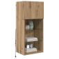 Preview: Wandmontierter TV Schrank Artisan-Eiche 40,5 x 30 x 90 cm