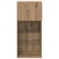 Preview: Wandmontierte TV-Schränke 2 pcs Artisan-Eiche 40,5 x 30 x 90 cm