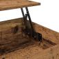 Preview: Couchtisch Altholz 70x50x50cm Holzwerkstoff
