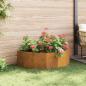 Preview: Pflanzkübel Rostig 120 x 60 x 35 cm Wetterfeststahl