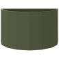 Preview: Pflanzkübel Olive Grün 60 x 30 x 35 cm Stahl