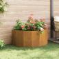 Preview: Pflanzkübel Rostig 120 x 60 x 50 cm Wetterfeststahl