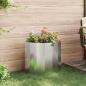 Preview: Pflanzkübel Silber 60 x 30 x 50 cm Edelstahl